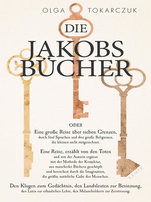 cover image of Die Jakobsbücher
